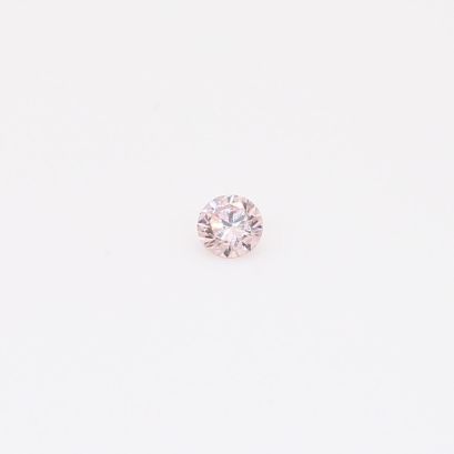 0.05 Carat round-cut FP Argyle pink diamond