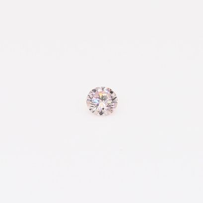 0.06 Carat round-cut FP Argyle pink diamond