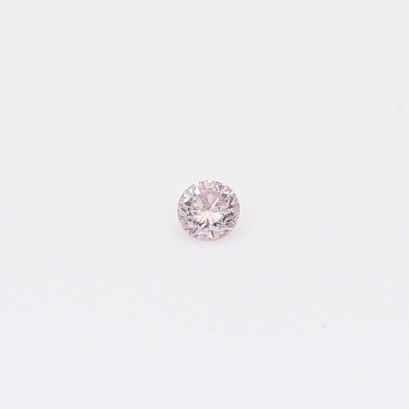 0.07 Carat round-cut FLP Argyle pink diamond