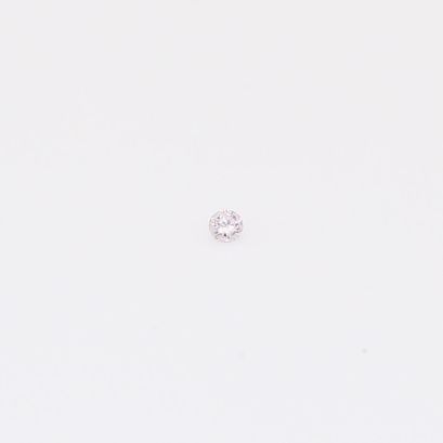 0.01 Carat round-cut FLP Argyle pink diamond