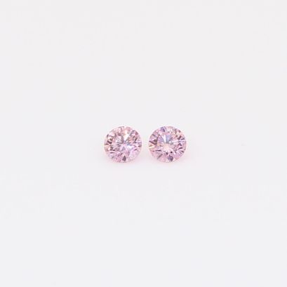 0.08 Total carat pair of FPP Argyle pink diamonds