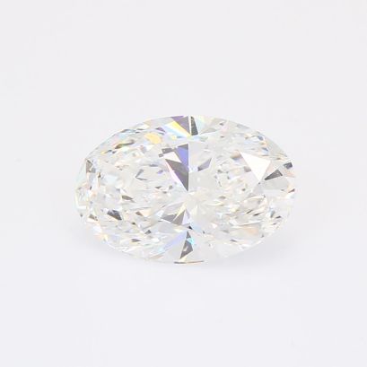 2.02 Carat oval-cut white lab-grown IGI-certified diamond