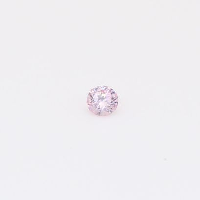 0.07 Carat round-cut FPP Argyle pink diamond