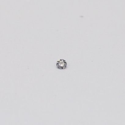 0.01 Carat round-cut BL2 Argyle blue diamond