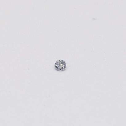0.015 Carat round-cut BL2 Argyle blue diamond