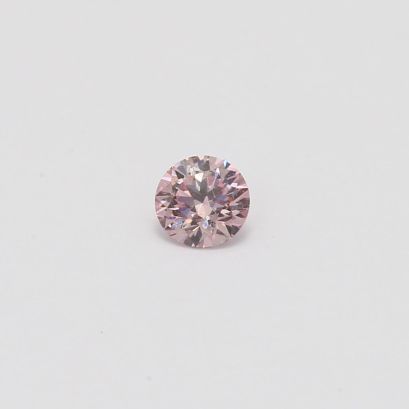 0.24 Carat round-cut 7P certified Argyle pink diamond