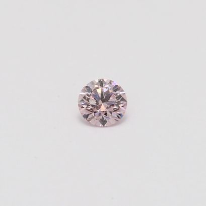 0.26 Carat round-cut 7P certified Argyle pink diamond