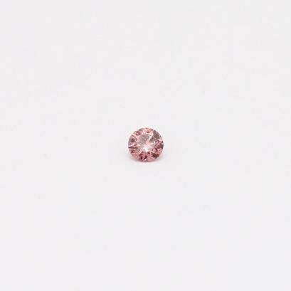 0.03 Carat round cut 3P/PR Argyle pink diamond