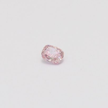 0.16 Carat cushion-cut FPP GIA-certified pink diamond