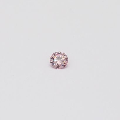 0.055 Carat round-cut FPP Argyle pink diamond