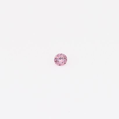 0.02 Carat round cut FIPP Argyle pink diamond