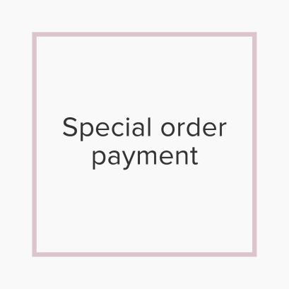 Special Order Payment