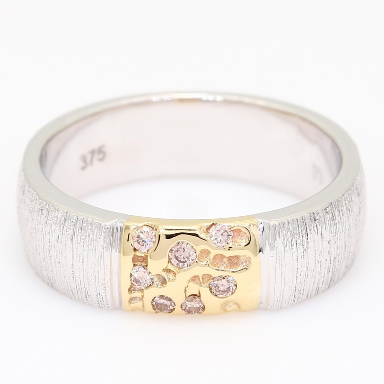 Rove Argyle pink champagne diamond ring