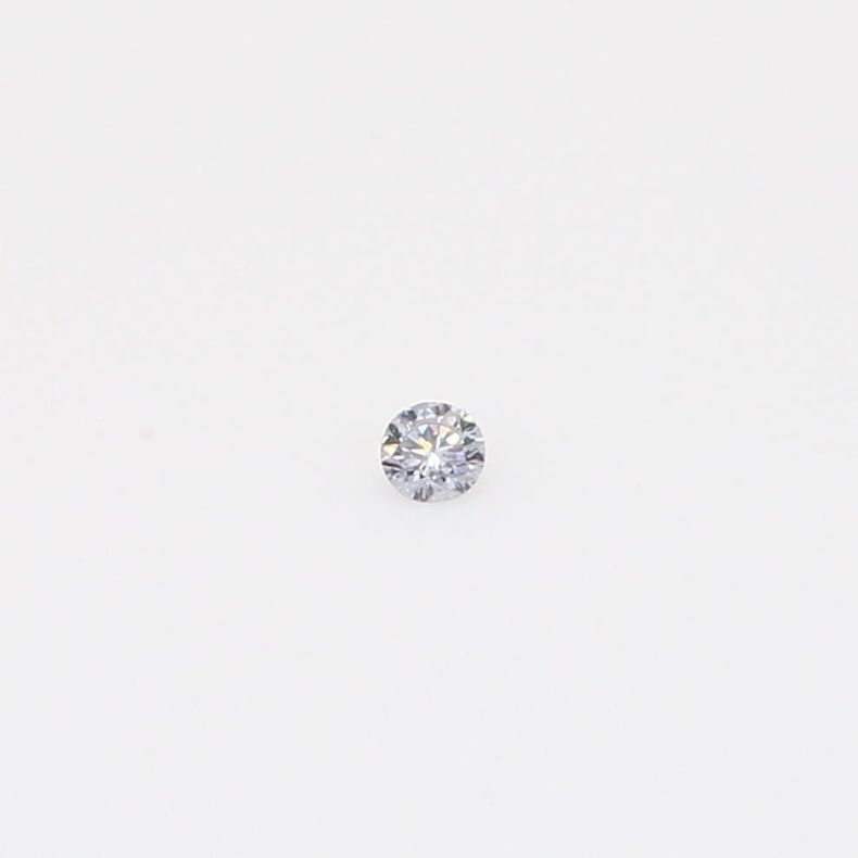 0.025 Carat round-cut BL1 Argyle blue diamond