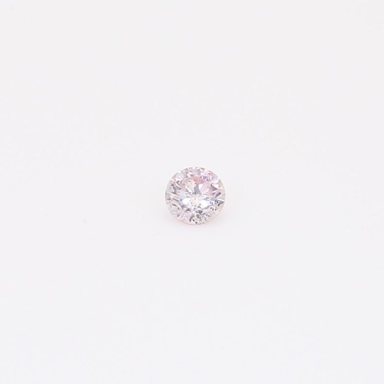 0.07 Carat round-cut FLP Argyle pink diamond