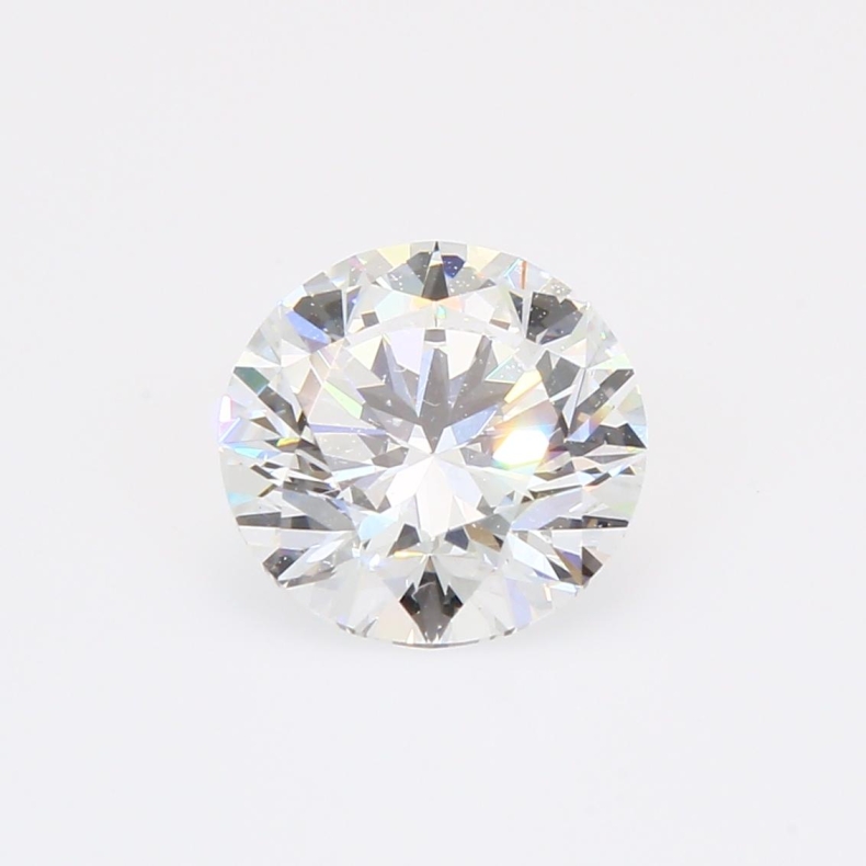 2.10 Carat brilliant-cut round white lab-grown IGI-certified diamond
