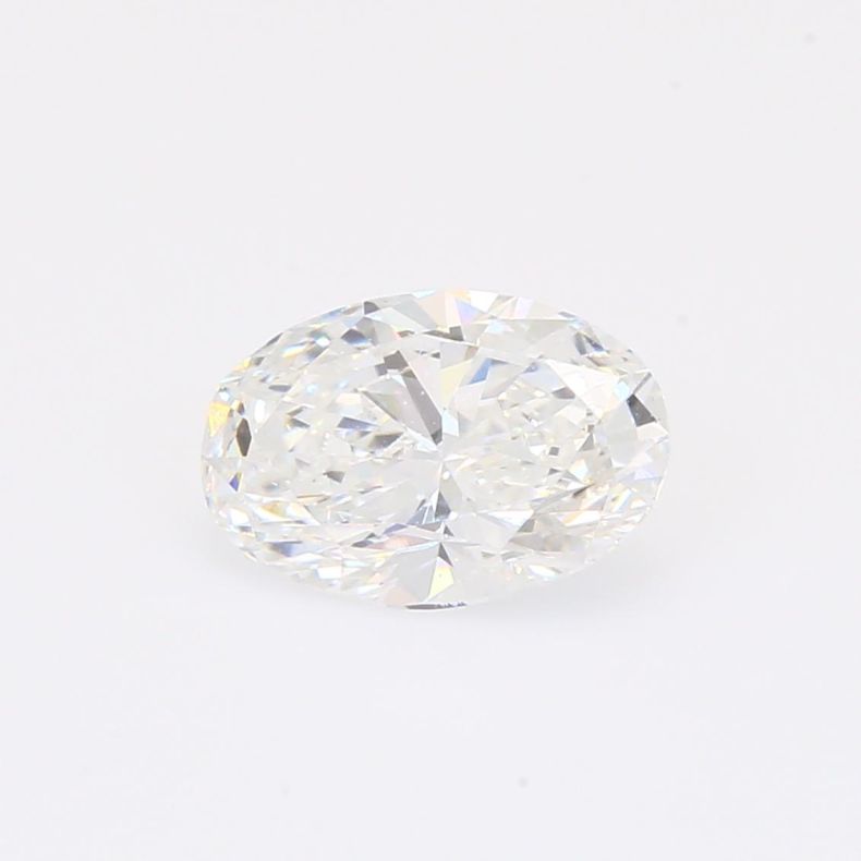 1.52 Carat oval-cut white lab-grown IGI-certified diamond
