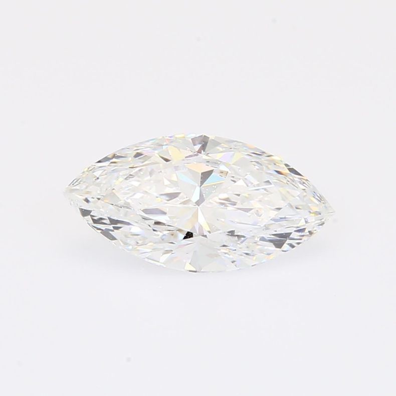 1.51 Carat marquise-cut white lab-grown IGI-certified diamond