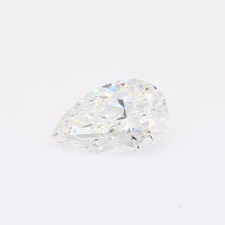 1.04 Carat pear-cut white lab-grown IGI-certified diamond