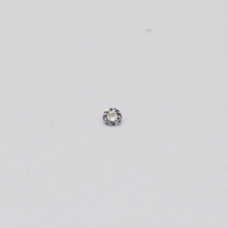 0.01 Carat round-cut BL2 Argyle blue diamond